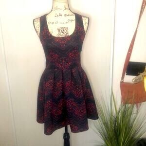 Xhilaration Fit & Flare Dress Size Small